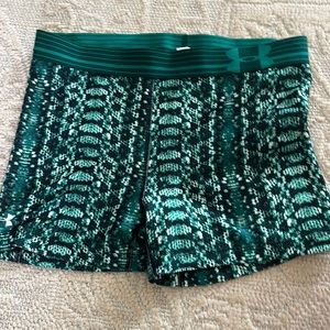 Never worn, under armor bike/compression shorts